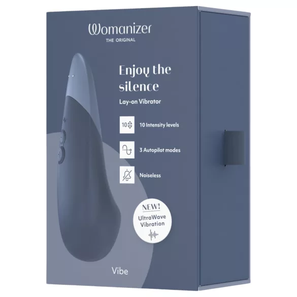 Womanizer Vibe - vibrátor na klitoris - modrý
