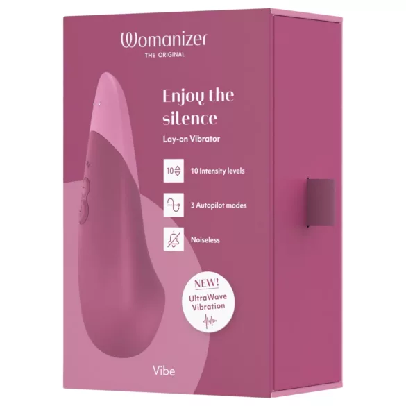 Womanizer Vibe - vibrátor na klitoris - ružový