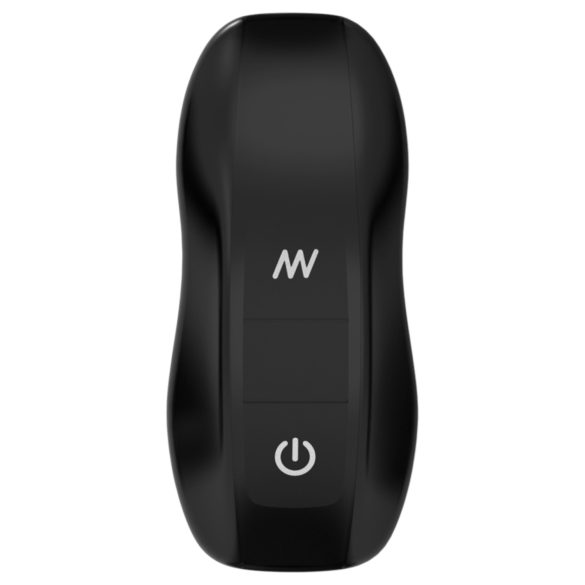 ANOS - vibračné análny kolík set - čierny