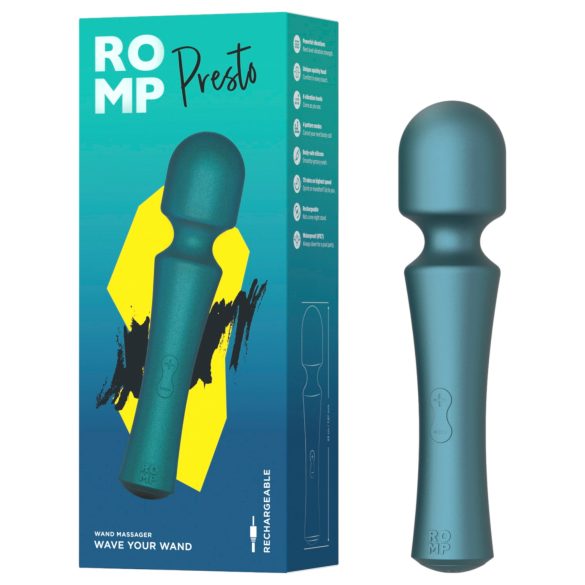 ROMP Presto – masážny vibrátor (zelený)