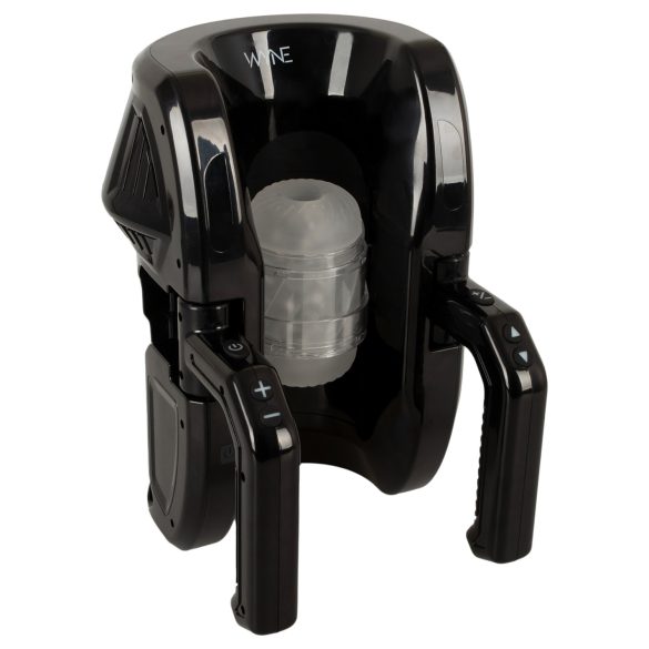WYNE 10 - automatický masturbátor s držadlom - čierny