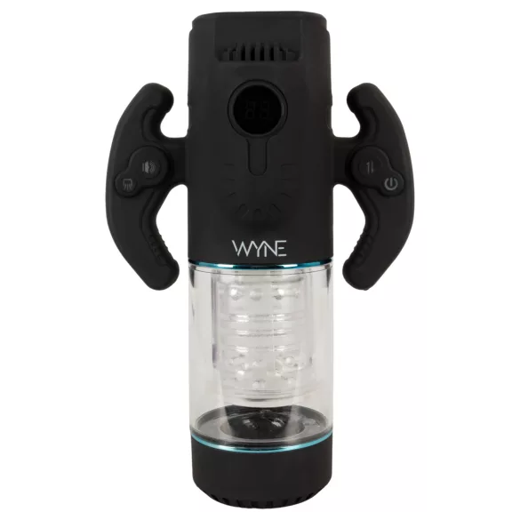 WYNE 11 - automatický masturbátor pre mužov - čierny