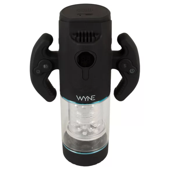 WYNE 11 - automatický masturbátor pre mužov - čierny