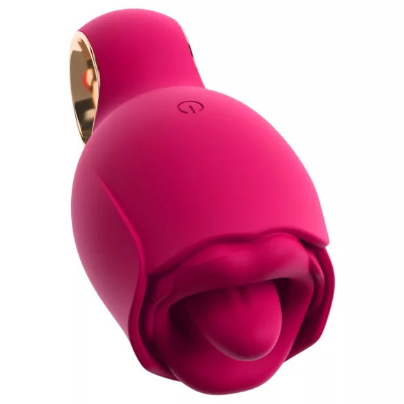 You2Toys Oral Fun - jazykový vibrátor na klitoris (ružový)