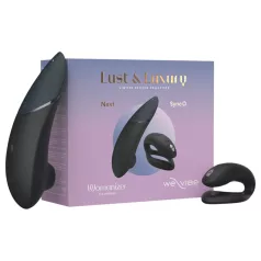   Womanizer Lust&Luxury - klitorálny a párový vibrátor set - čierny