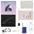 Womanizer Lust&Luxury - klitorálny a párový vibrátor set - čierny