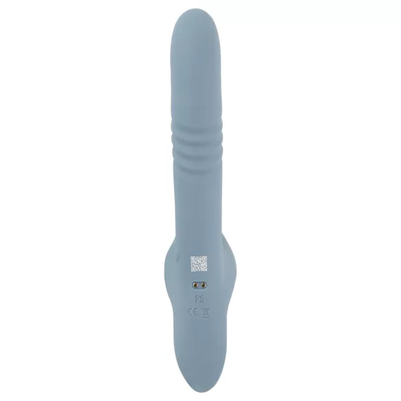 You2Toys - 3-dielny pripínací zajačikový vibračný stimulátor s diaľkovým ovládaním (modrý)