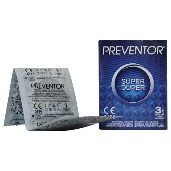 Preventor - prémiové kondómy (3 ks)