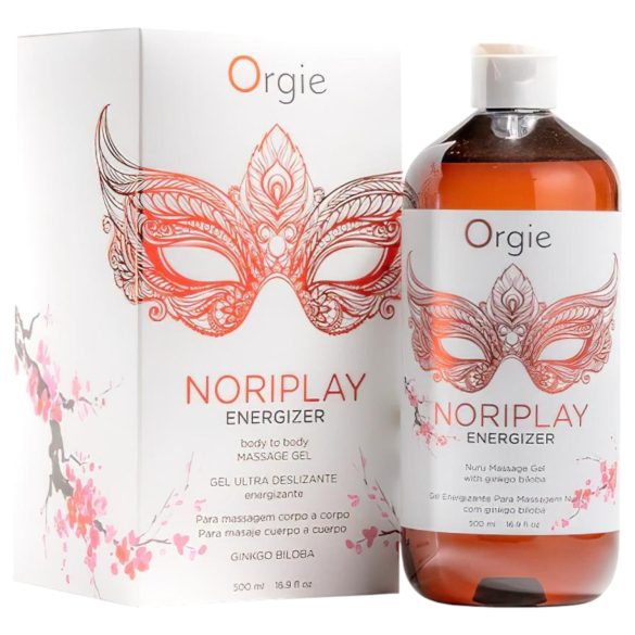 Orgie Noriplay Energizer - energizujúci masážny gél (500ml)