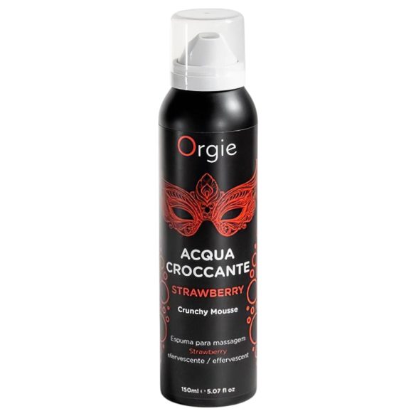 Orgie Acqua Croccante - masážna pena - jahoda (150ml)