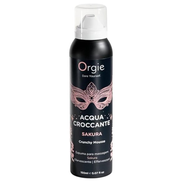 Orgie Acqua Croccante - masážna pena - čerešňový kvet (150ml)
