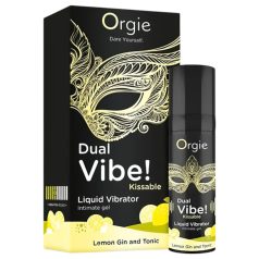   Orgie - tekutý vibrátor pre mužov aj ženy - Gin Tonic - 15 ml