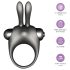 Orgie Orgasmic Bunny - sada vibračných krúžkov na penis (čierna)