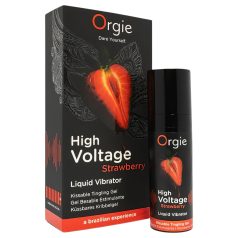 Orgie - tekutý vibrátor - jahoda - 15 ml