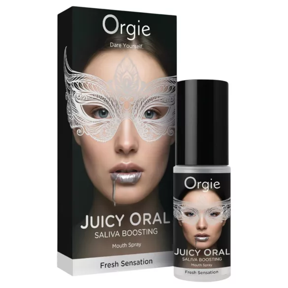 Orgie Juicy Oral - sprej na zvýšenie zážitku z bozkov a orálneho sexu (15 ml)