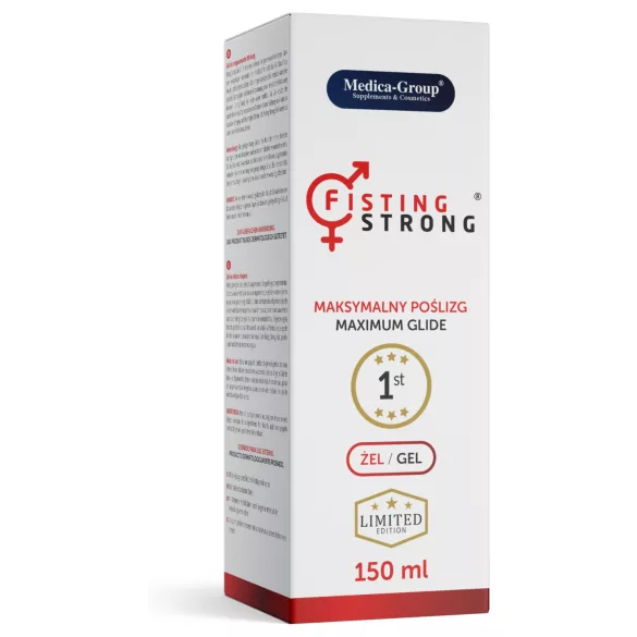 Fisting Strong - análne upokojujúce lubrikačné gély - 150ml