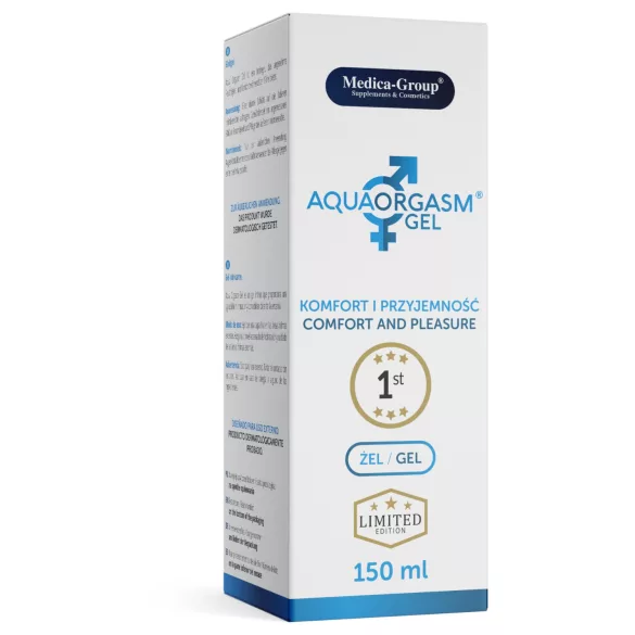 Aqua Orgasm Gel - unisex stimulačný lubrikačný gél - hydratačný - 150 ml