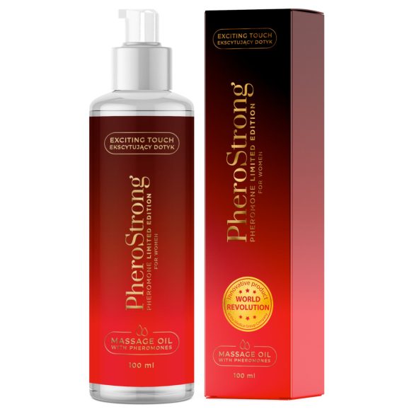 PheroStrong Limited Edition - masážny olej pre ženy (100ml)