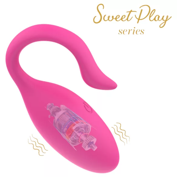 Sweet Play - Vibrátorové vajíčko ovládané aplikáciou (ružové)