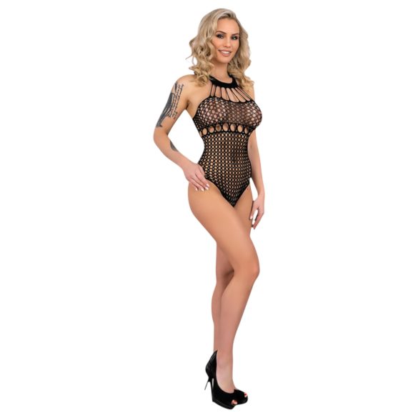 Livco Orvina - bodkované, halter necc body - čierna - S-L