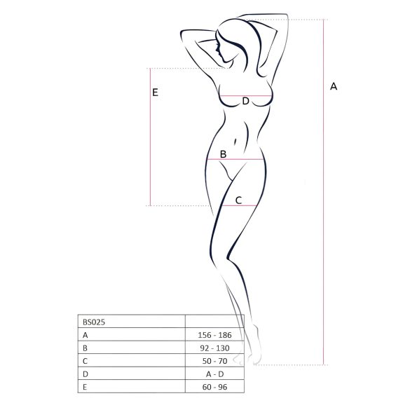 Passion BS025 - dámske mini šaty dlhý rukáv - čierne - S-L