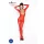 Passion - otvorený catsuit - červený - S-L