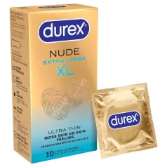 Durex Nude XL - extra veľký kondóm (10 ks)