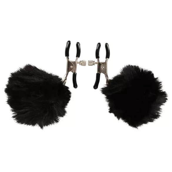 Magic Shiver - kliešte na bradavky - čierne - ekologické balenie