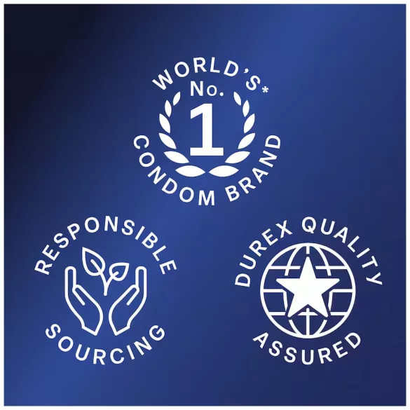 Durex Intense - kondóm - drážkovaný a bodkovaný - 16 ks