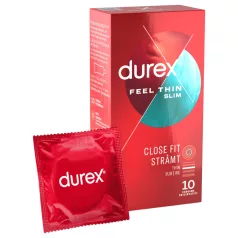 Durex Feel Thin Slim - kondóm - ultra tenký - 10 ks