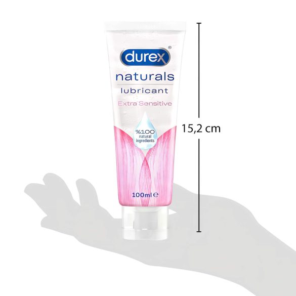 Durex Naturals - lubrikant - extra citlivý - 100 ml