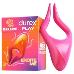 Durex Tease & Ride - vibrátor na bod G - ružový