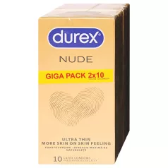Durex Nude - extra tenké kondómy (2×10 ks)