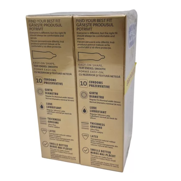 Durex Nude - extra tenké kondómy (2×10 ks)