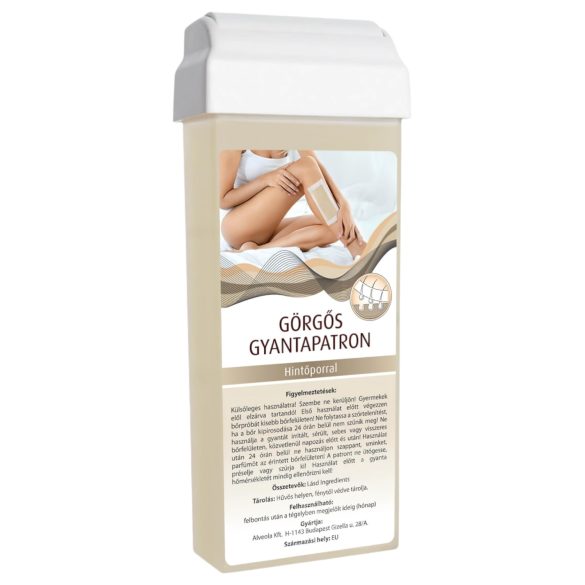 Valčeková náplň na depiláciu so širokou hlavicou (100 ml) - s púdrom