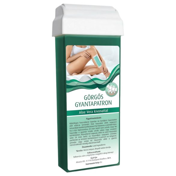 Depilačný voskový roll-on - široká rolka - aloe vera - 100 ml