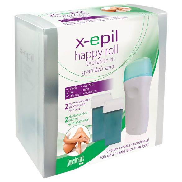 X-Epil Happy roll - depilačná sada