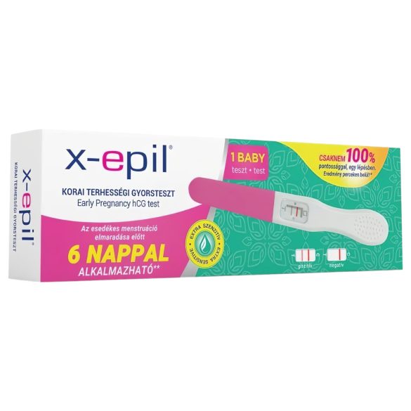 X-Epil rýchly tehotenský test (1 ks)