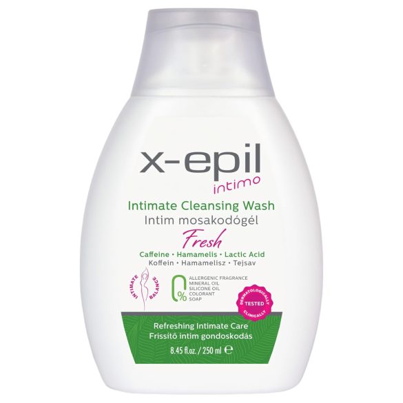 X-Epil Intimo Fresh - intímny umývací gél (250 ml)