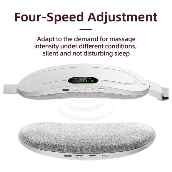 EMS - masážny pás na menštruáciu - elektrický - biely