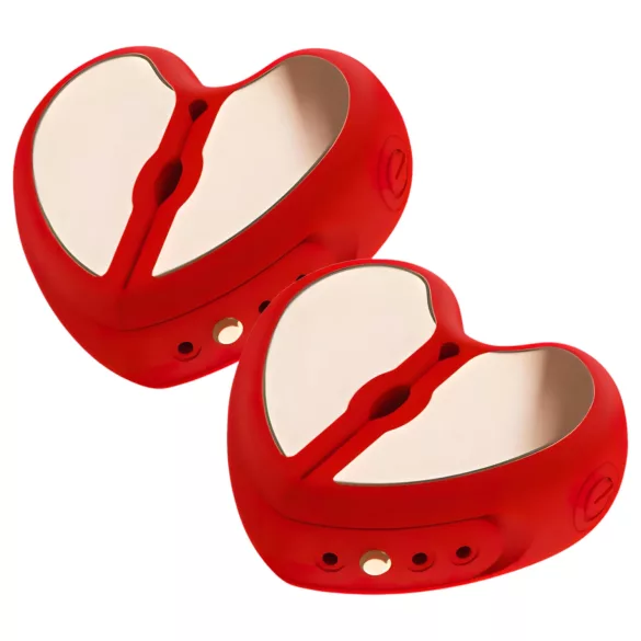 Mrow - vibračné štipce na bradavky - smart ovládanie - 2 kusy