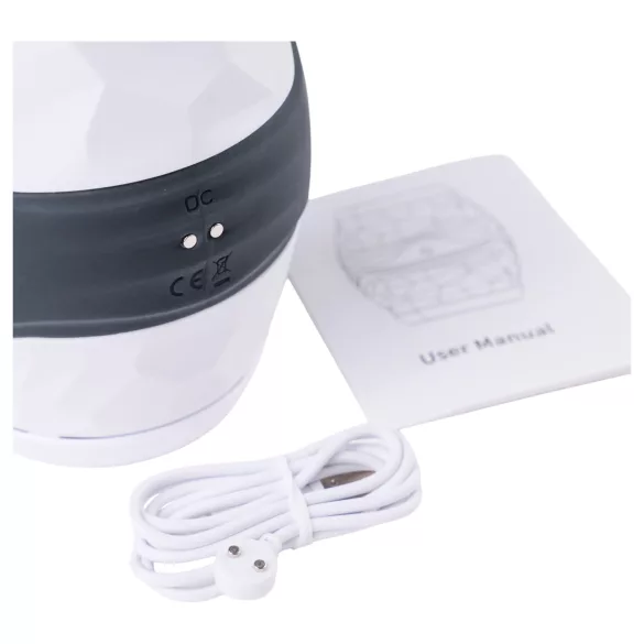 Desirel Grip Master - masturbátor pre mužov - silný stisk - sivý