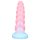 OgazR - svietiaci jednorožec dildo - 22cm (dúha)