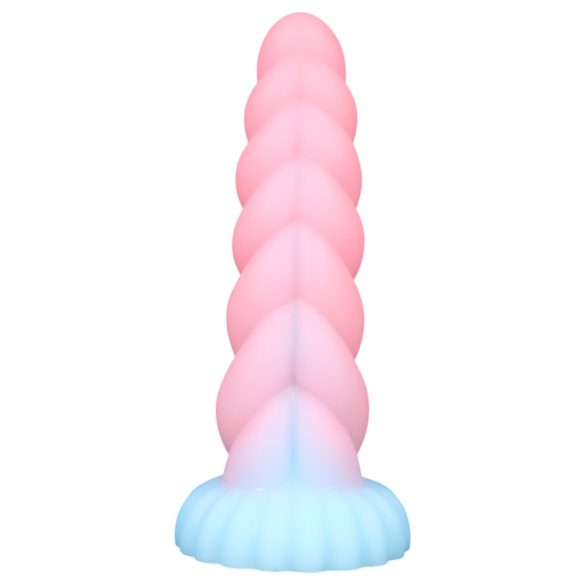 OgazR - svietiaci jednorožec dildo - 22cm (dúha)