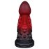 OgazR - 19cm chápadlové dildo (červené)