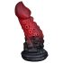 OgazR - 19cm chápadlové dildo (červené)
