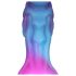 OgazR - svietiaci drak dildo - 22cm (fialovo-ružová)
