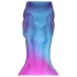 OgazR - svietiaci dračí dildo - 22 cm - fialovo-ružová