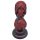 OgazR - čierne análne dildo s guľkami - 10,5 cm