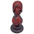 OgazR - čierne análne dildo s guľkami - 10,5 cm